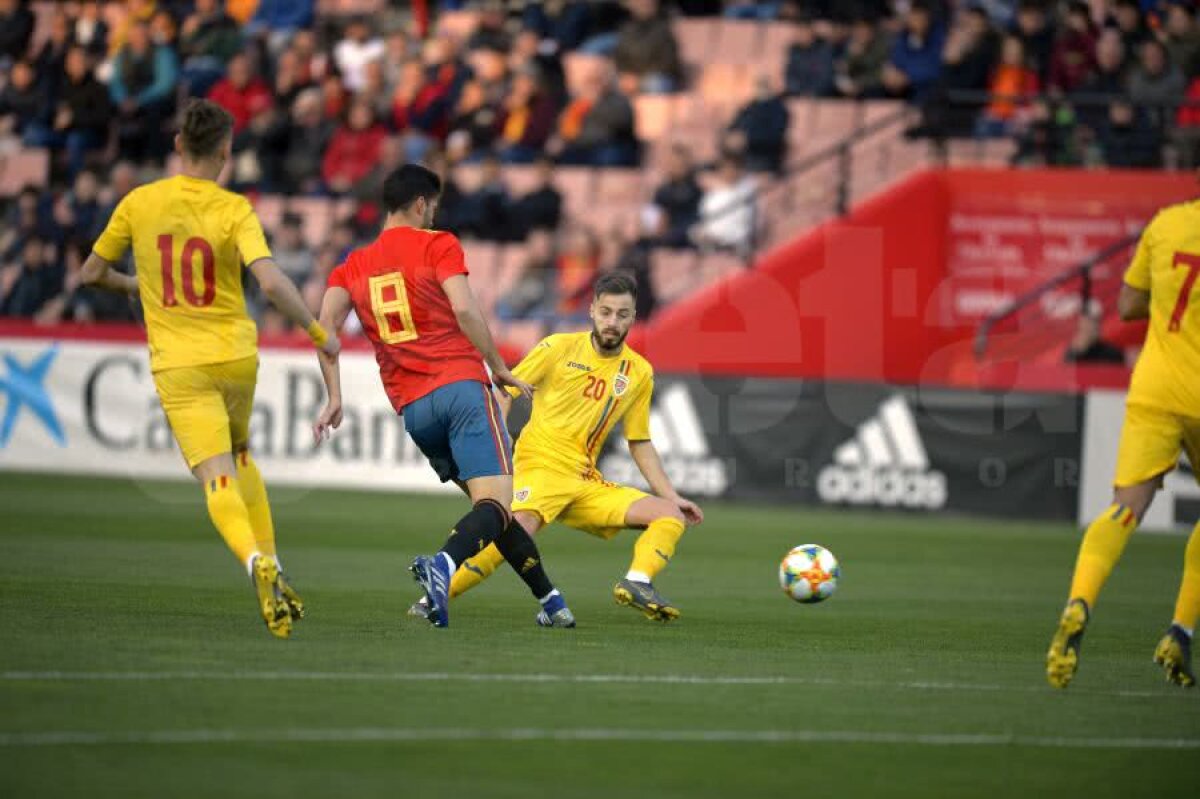 SPANIA U21 - ROMÂNIA U21 1-0 // VIDEO + FOTO » Să vină Ianis înapoi! Fără titularii plecați la echipa mare, „tricolorii mici” au fost dominați de „Furia Roja”