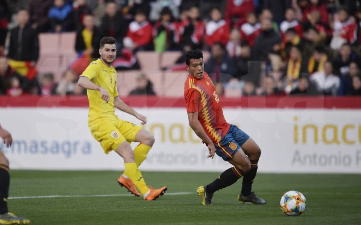 SPANIA U21 - ROMÂNIA U21 1-0 // VIDEO + FOTO » Să vină Ianis înapoi! Fără titularii plecați la echipa mare, „tricolorii mici” au fost dominați de „Furia Roja”