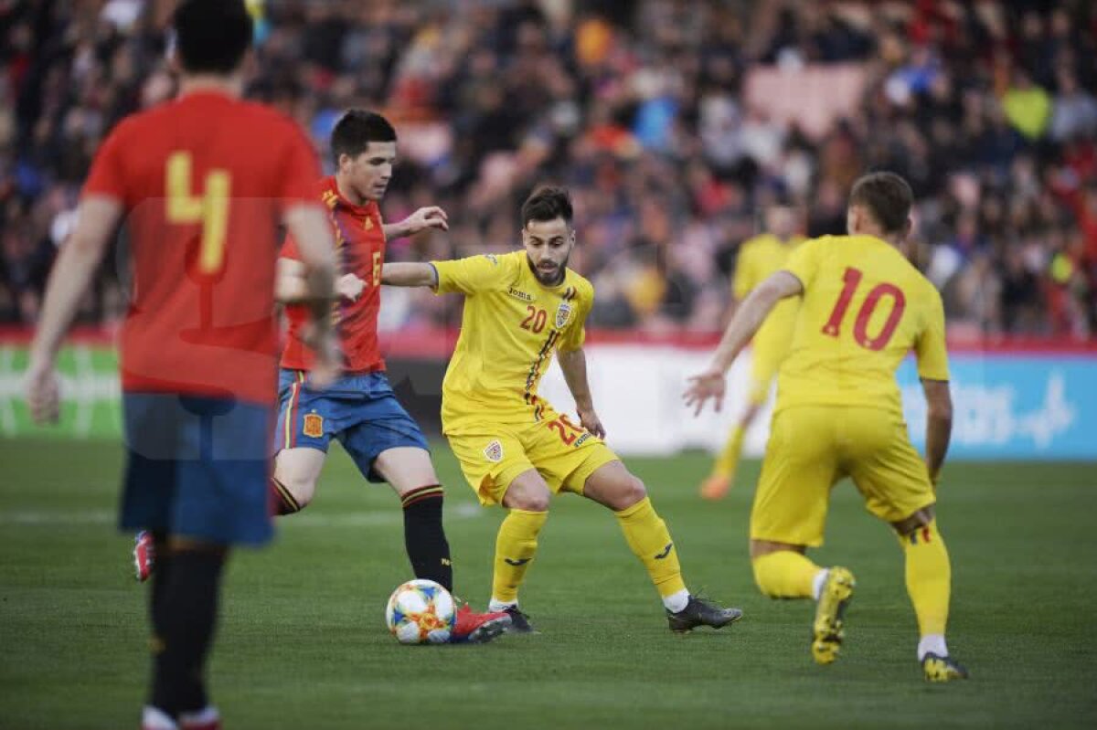 SPANIA U21 - ROMÂNIA U21 1-0 // VIDEO + FOTO » Să vină Ianis înapoi! Fără titularii plecați la echipa mare, „tricolorii mici” au fost dominați de „Furia Roja”