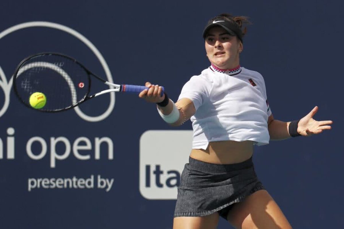 IRINA BEGU - BIANCA ANDREESCU 6-4, 6-7, 2-6 // FOTO + VIDEO Genă de mare CAMPIOANĂ! Andreescu revine ULUITOR și câștigă la Miami, după ce Begu a avut 5-1 în setul 2 și minge de meci!