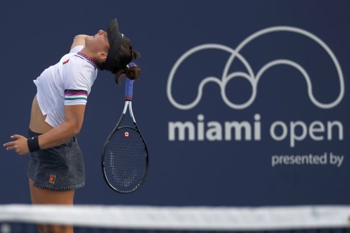 IRINA BEGU - BIANCA ANDREESCU 6-4, 6-7, 2-6 // FOTO + VIDEO Genă de mare CAMPIOANĂ! Andreescu revine ULUITOR și câștigă la Miami, după ce Begu a avut 5-1 în setul 2 și minge de meci!