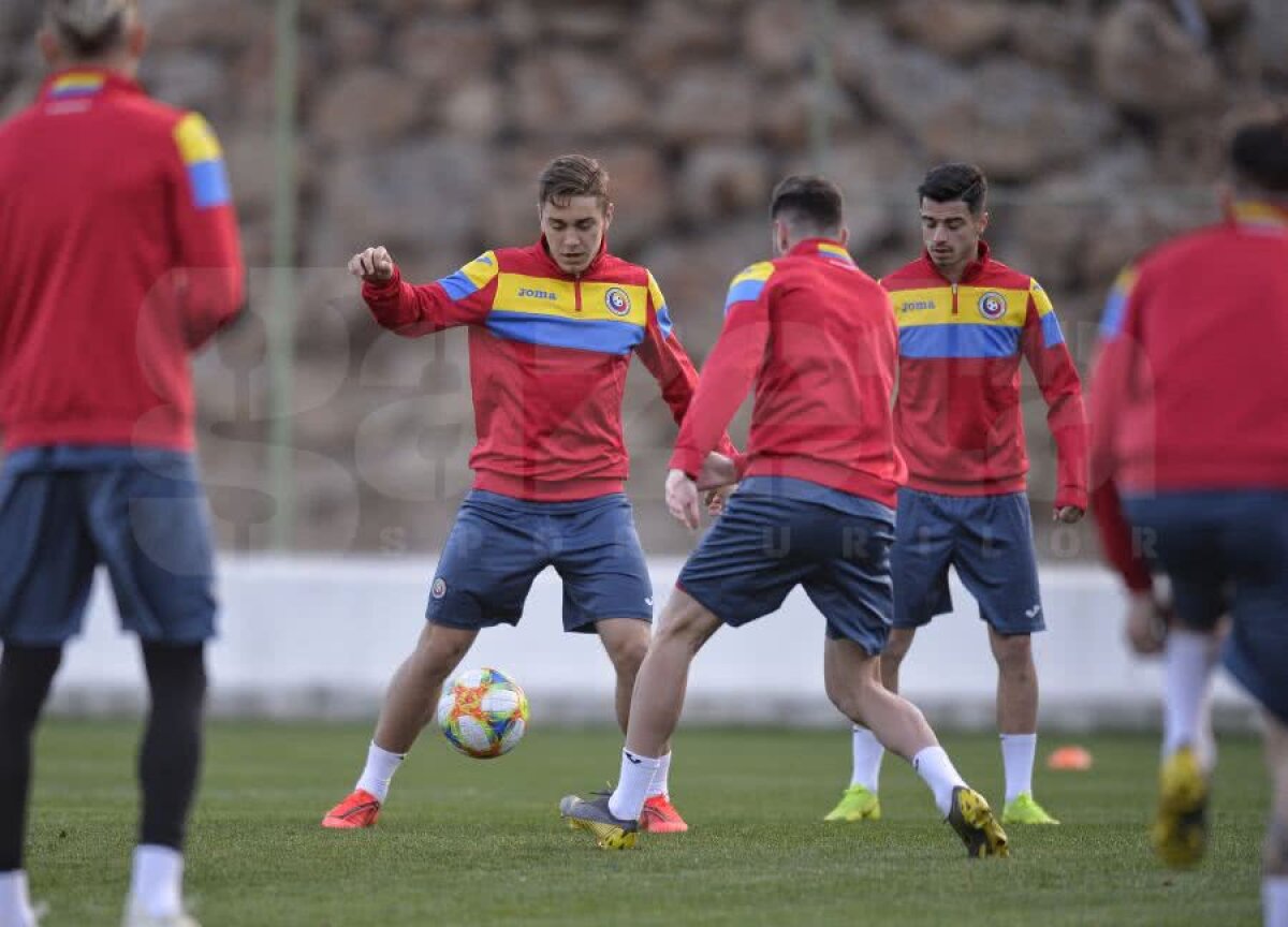 ROMÂNIA U21 // VIDEO + FOTO Imagini de la antrenamentul „tricolorilor” pregătiți de Mirel Rădoi » Cine a fost reponsabilul cu distracția