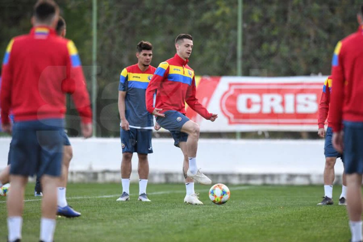 ROMÂNIA U21 // VIDEO + FOTO Imagini de la antrenamentul „tricolorilor” pregătiți de Mirel Rădoi » Cine a fost reponsabilul cu distracția