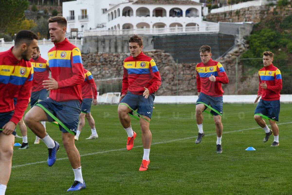 ROMÂNIA U21 // VIDEO + FOTO Imagini de la antrenamentul „tricolorilor” pregătiți de Mirel Rădoi » Cine a fost reponsabilul cu distracția
