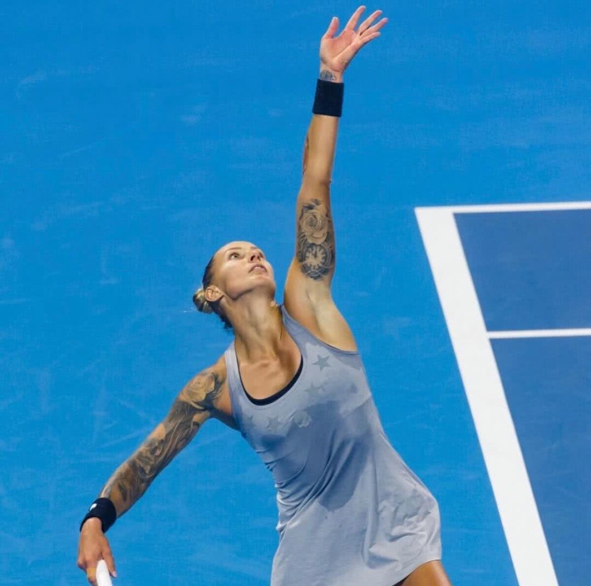 SIMONA HALEP - POLONA HERCOG // GALERIE FOTO Halep înfruntă jucătoarea cu cele mai multe tatuaje din circuit, în turul 3 la Miami! 