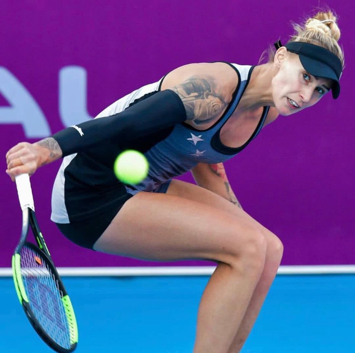 SIMONA HALEP - POLONA HERCOG // GALERIE FOTO Halep înfruntă jucătoarea cu cele mai multe tatuaje din circuit, în turul 3 la Miami! 