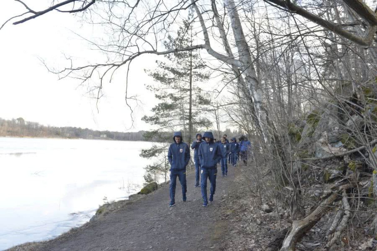 SUEDIA - ROMÂNIA // GALERIE FOTO „Tricolorii” s-au relaxat cu câteva ore înaintea debutului în preliminariile EURO 2020. Dennis Man a condus plutonul