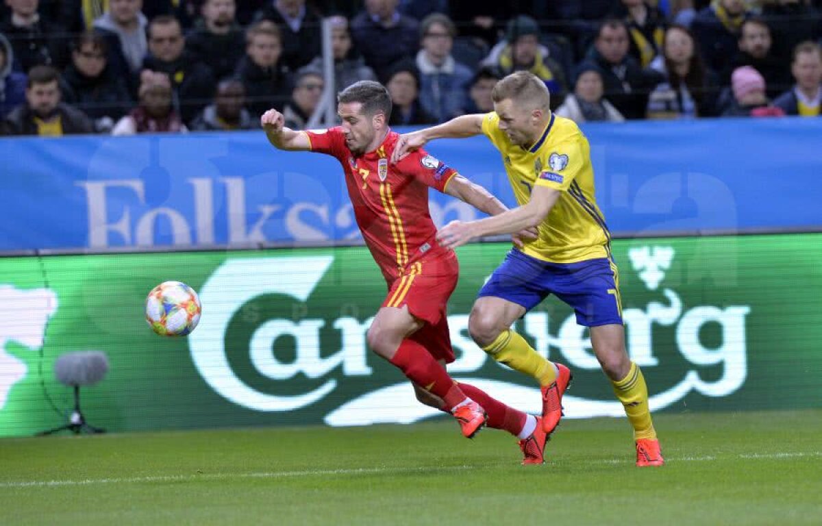SUEDIA - ROMÂNIA 2-1 » Debut de coșmar: România pierde cu Suedia, în primul meci din preliminariile EURO 2020