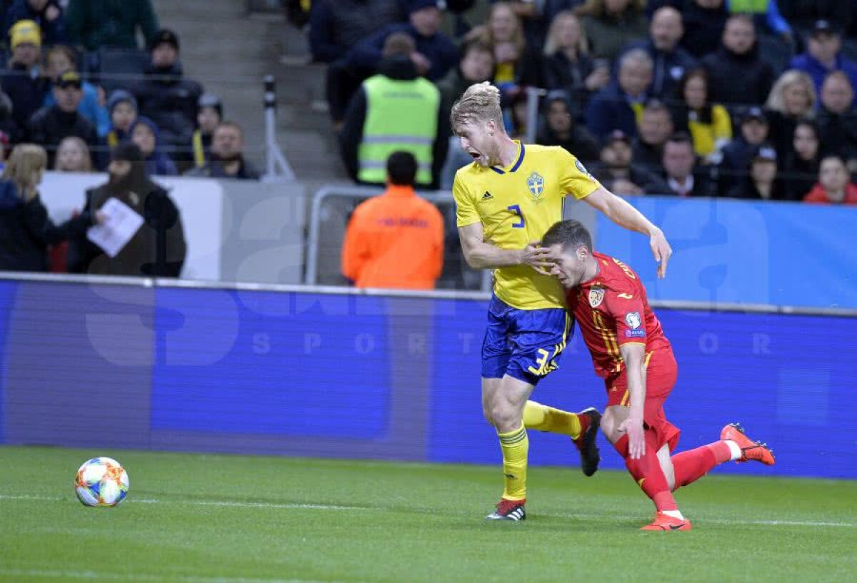 SUEDIA - ROMÂNIA 2-1 » Debut de coșmar: România pierde cu Suedia, în primul meci din preliminariile EURO 2020