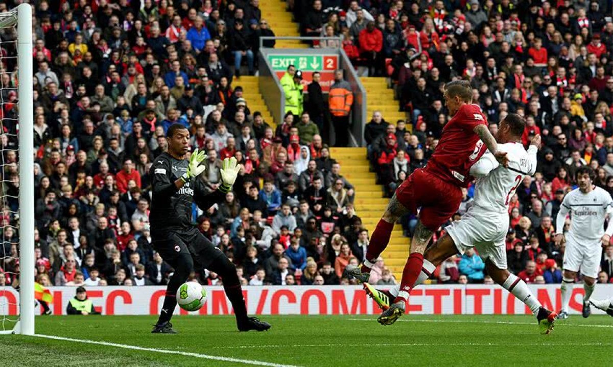 VIDEO Goluri de poveste pe Anfield » Legendele lui Liverpool și AC Milan s-au întâlnit în reeditarea finalei de la Istanbul