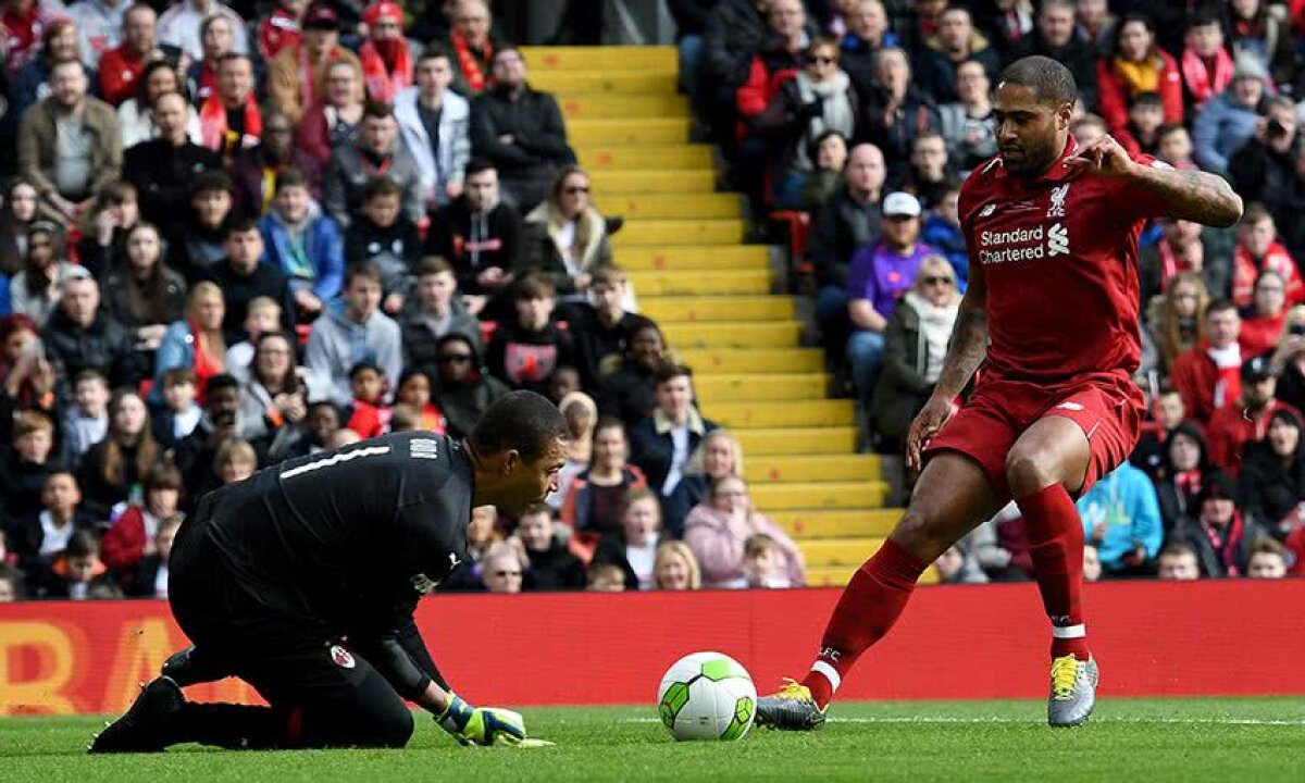 VIDEO Goluri de poveste pe Anfield » Legendele lui Liverpool și AC Milan s-au întâlnit în reeditarea finalei de la Istanbul