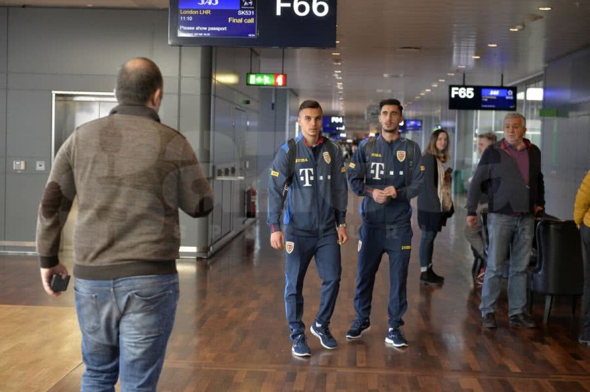 PRELIMINARII EURO 2020 // VIDEO + FOTO Cosmin Contra a băgat un „tricolor” în ședință, chiar pe aeroportul din Stockholm