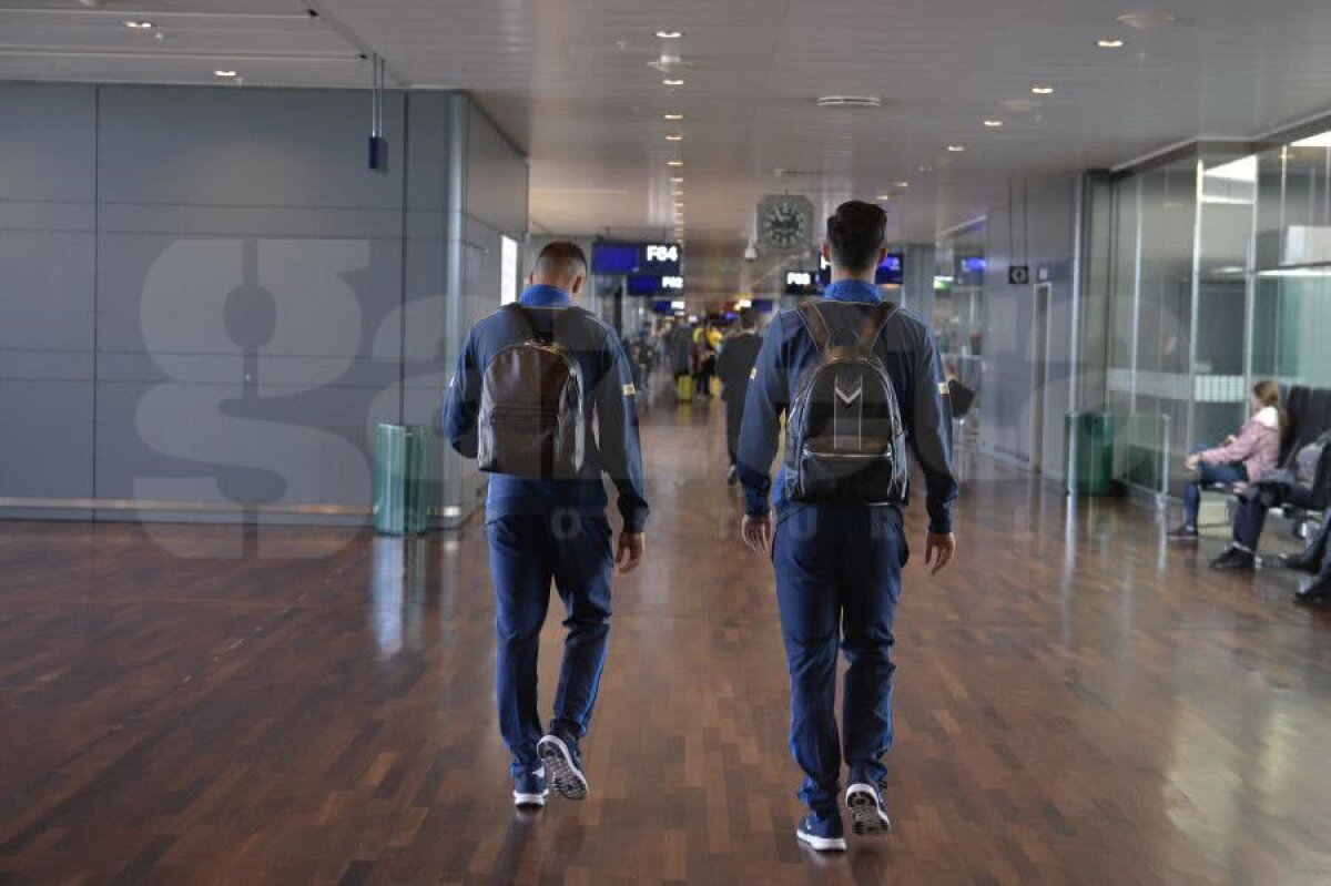 PRELIMINARII EURO 2020 // VIDEO + FOTO Cosmin Contra a băgat un „tricolor” în ședință, chiar pe aeroportul din Stockholm