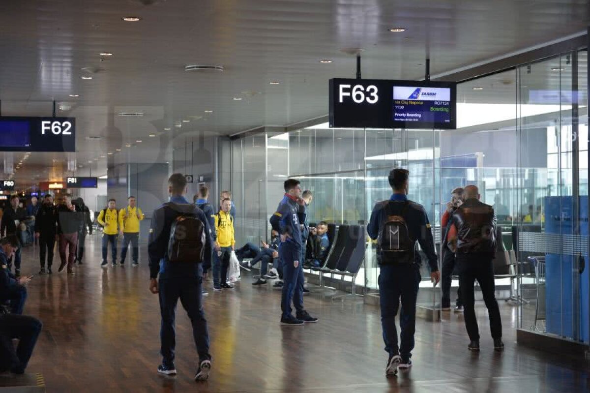 PRELIMINARII EURO 2020 // VIDEO + FOTO Cosmin Contra a băgat un „tricolor” în ședință, chiar pe aeroportul din Stockholm