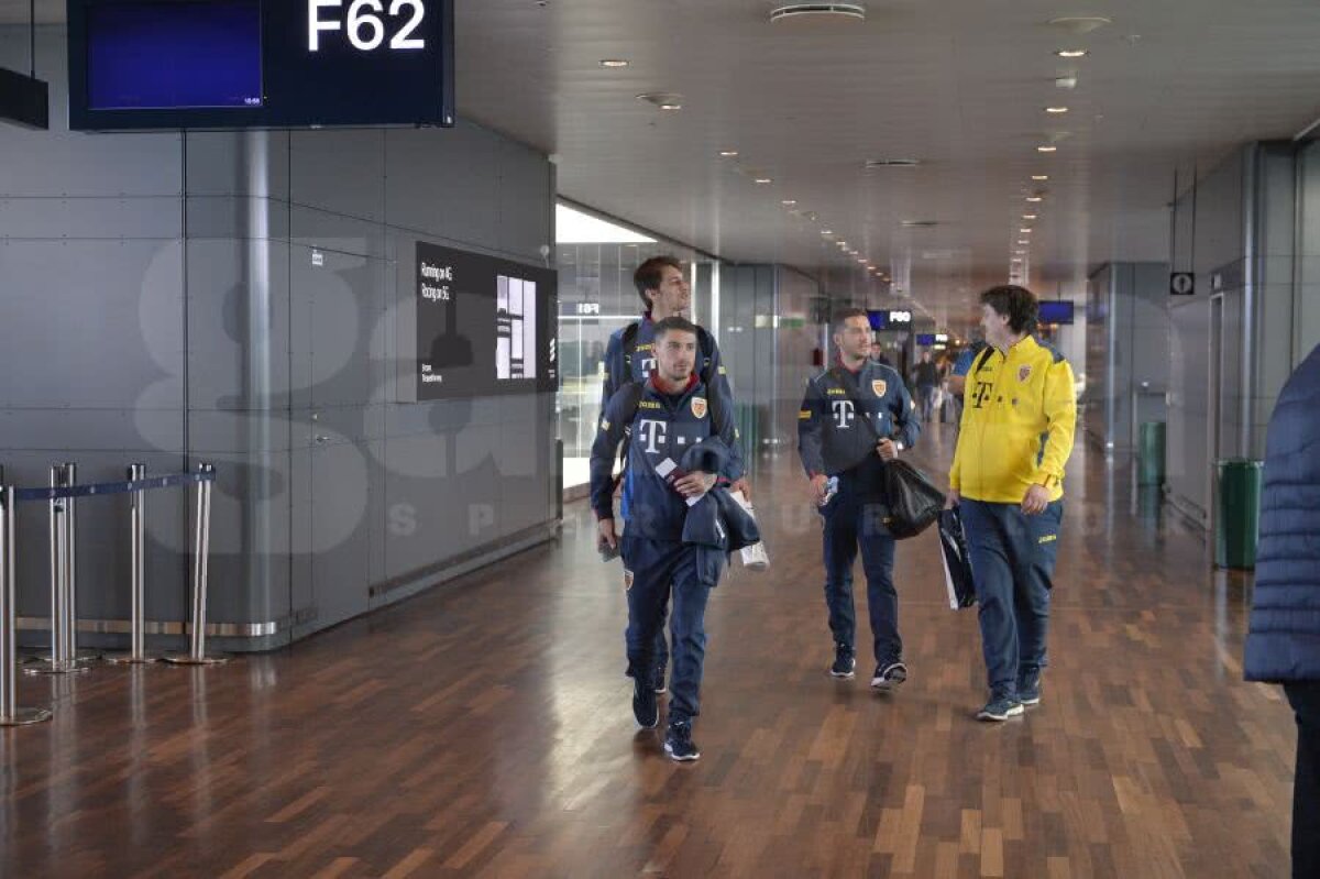 PRELIMINARII EURO 2020 // VIDEO + FOTO Cosmin Contra a băgat un „tricolor” în ședință, chiar pe aeroportul din Stockholm