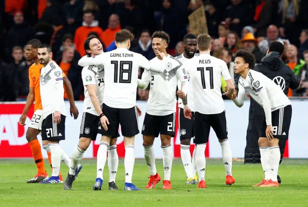 Olanda - Germania 2-3 și Ungaria - Croația 2-1, scorurile zilei în preliminariile Euro 2020!