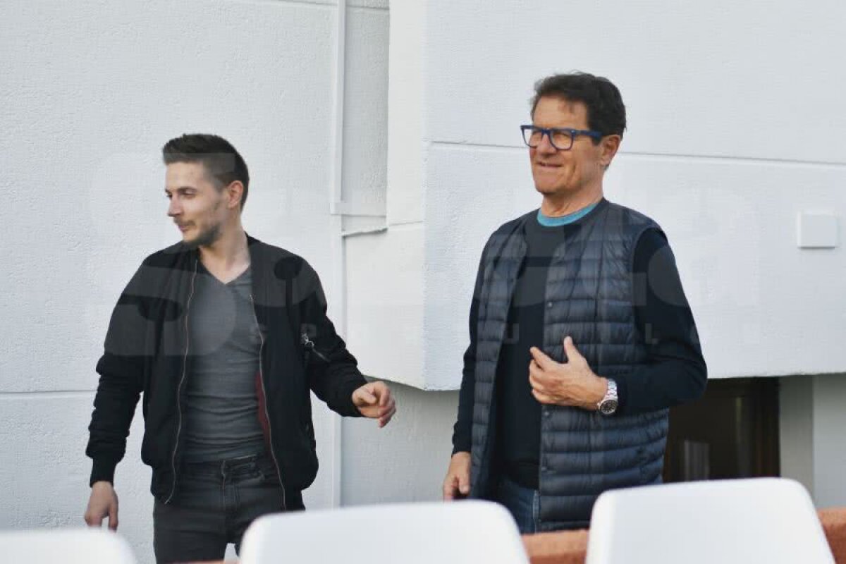 ROMÂNIA U21 - DANEMARCA U20 1-0  // Fabio Capello surprins la meciul naționalei lui Mirel Rădoi