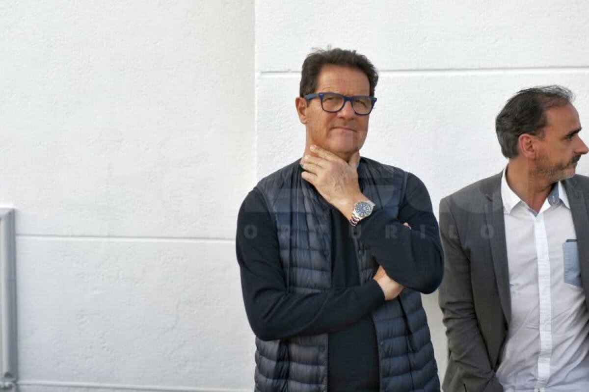 ROMÂNIA U21 - DANEMARCA U20 1-0  // Fabio Capello surprins la meciul naționalei lui Mirel Rădoi