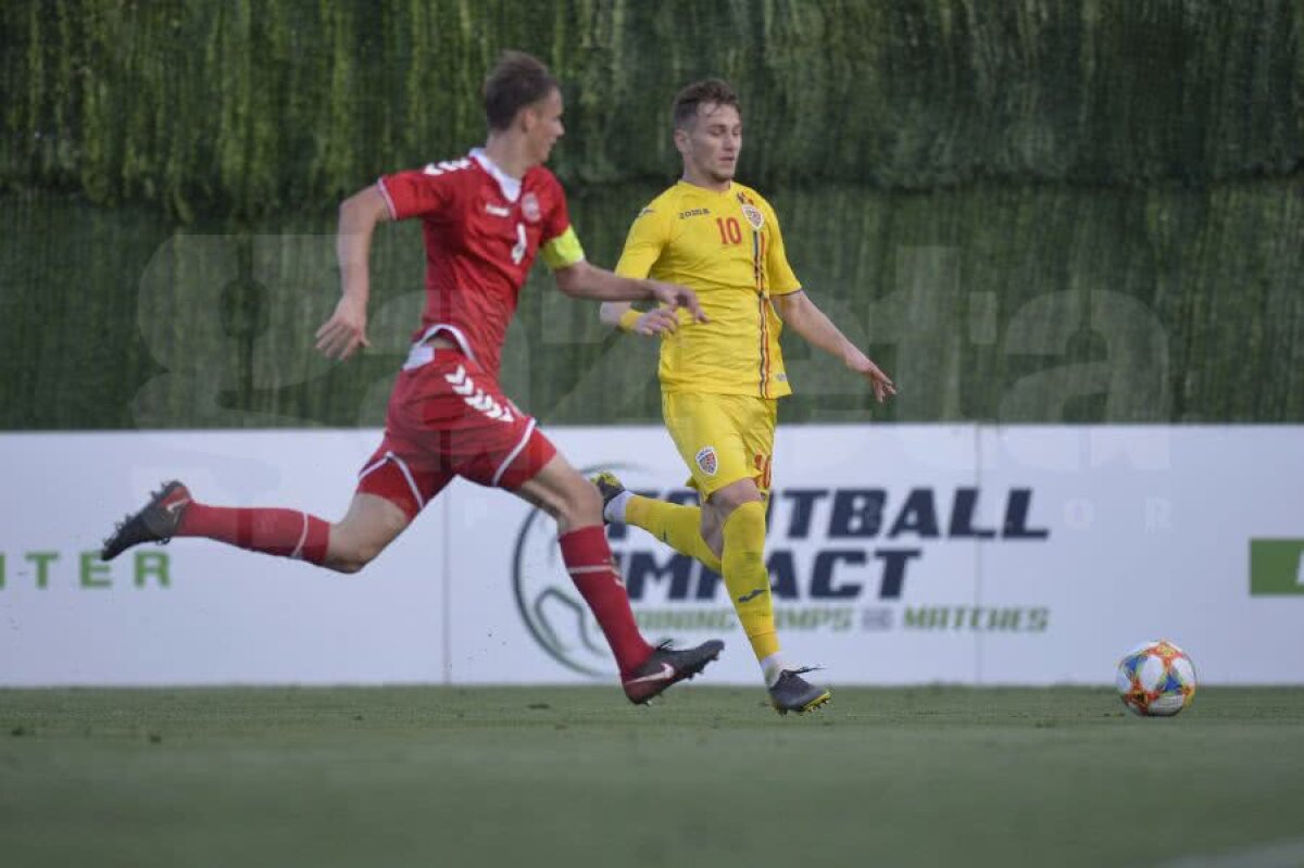 ROMÂNIA U21 - DANEMARCA U20 1-0 // Și-a revenit Drăguș! „Decarul” a marcat un supergol și a adus victoria României în amicalul cu Danemarca U20