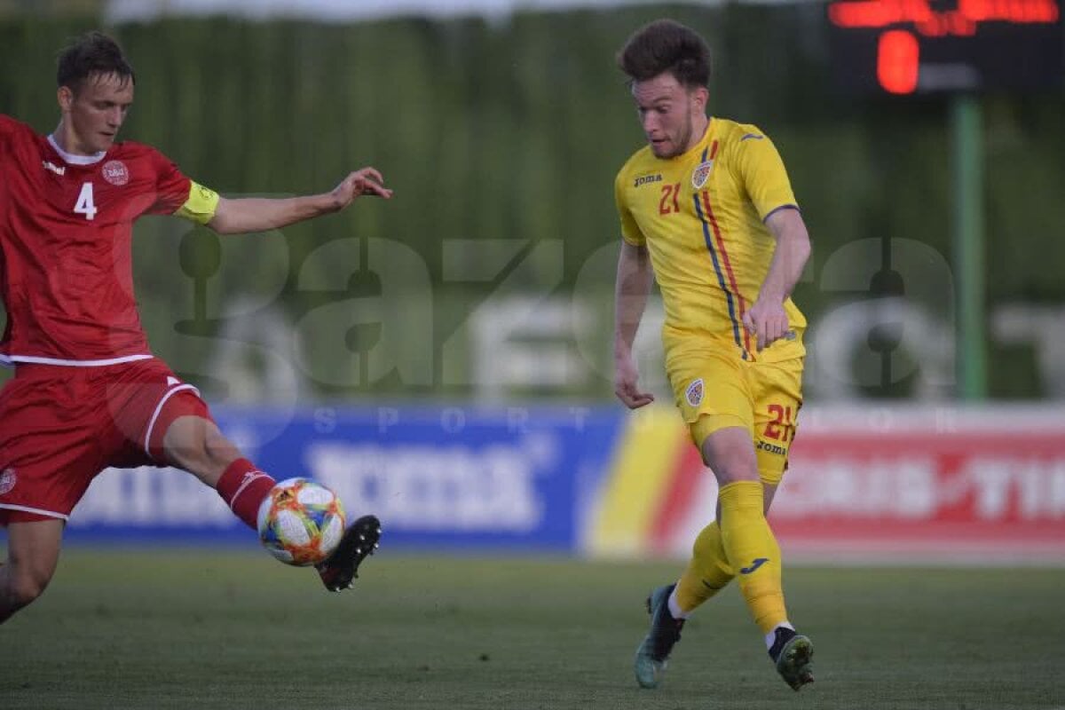 ROMÂNIA U21 - DANEMARCA U20 1-0 // Și-a revenit Drăguș! „Decarul” a marcat un supergol și a adus victoria României în amicalul cu Danemarca U20