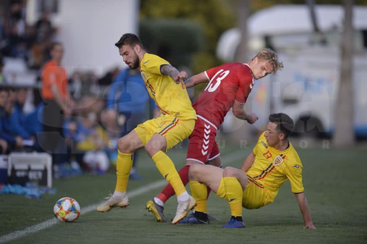 ROMÂNIA U21 - DANEMARCA U20 1-0 // Și-a revenit Drăguș! „Decarul” a marcat un supergol și a adus victoria României în amicalul cu Danemarca U20