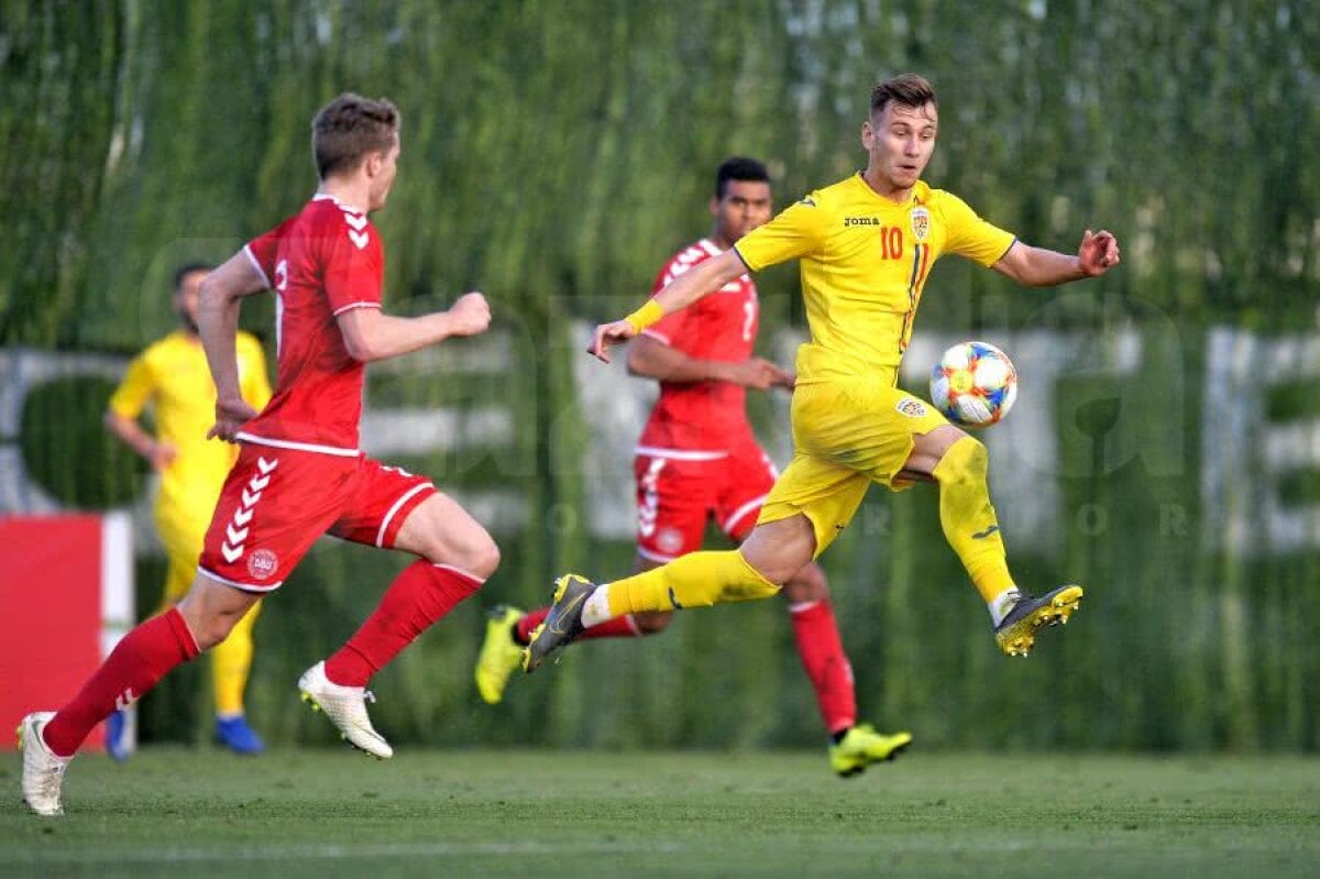 ROMÂNIA U21 - DANEMARCA U20 1-0 // Și-a revenit Drăguș! „Decarul” a marcat un supergol și a adus victoria României în amicalul cu Danemarca U20