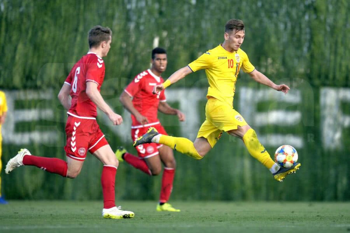 ROMÂNIA U21 - DANEMARCA U20 1-0 // Și-a revenit Drăguș! „Decarul” a marcat un supergol și a adus victoria României în amicalul cu Danemarca U20