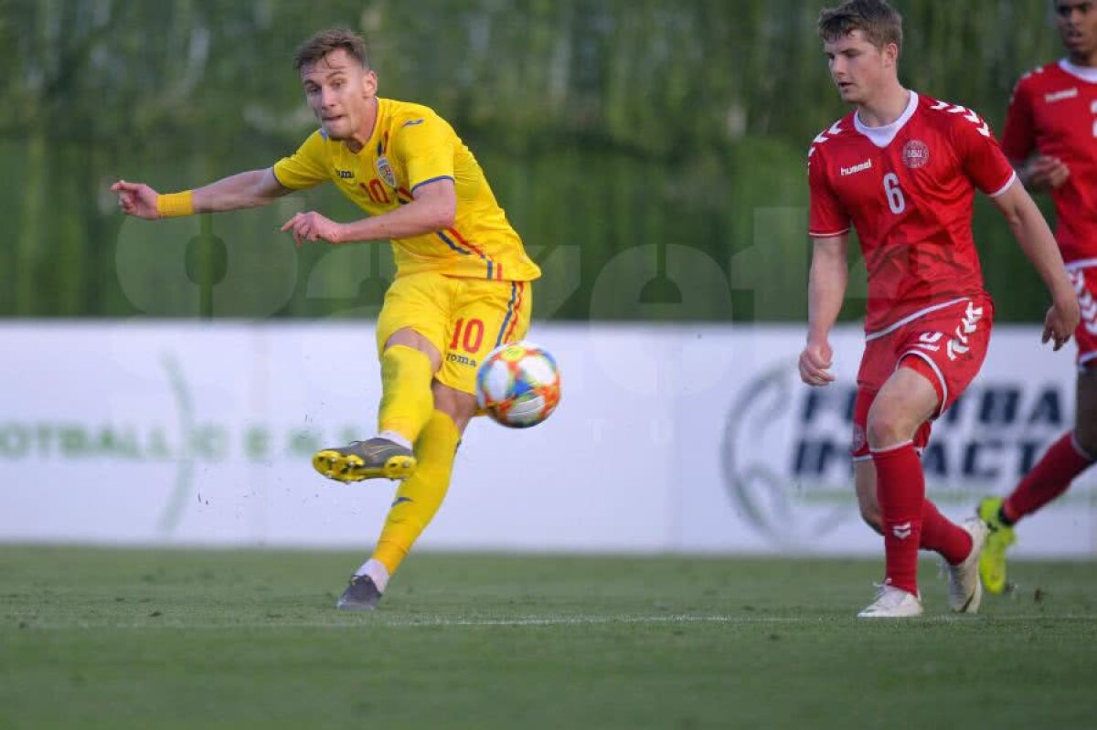 ROMÂNIA U21 - DANEMARCA U20 1-0 // Și-a revenit Drăguș! „Decarul” a marcat un supergol și a adus victoria României în amicalul cu Danemarca U20