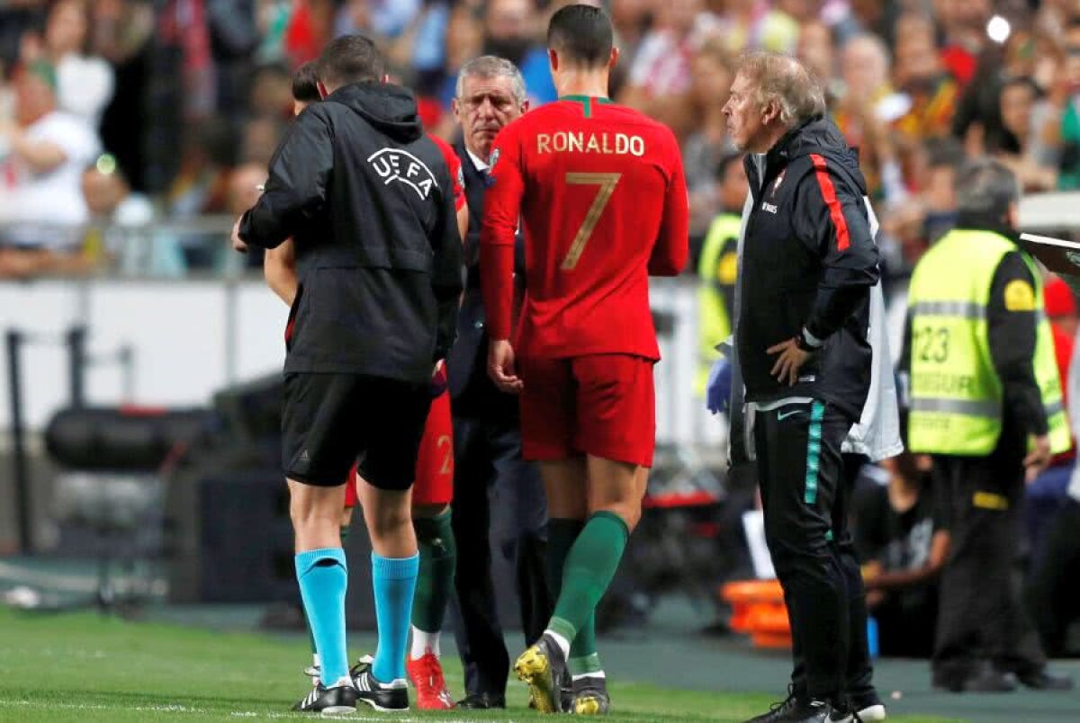 PORTUGALIA - SERBIA 1-1 // Când revine Cristiano Ronaldo după accidentarea cu Serbia: „Îmi cunosc perfect corpul” 