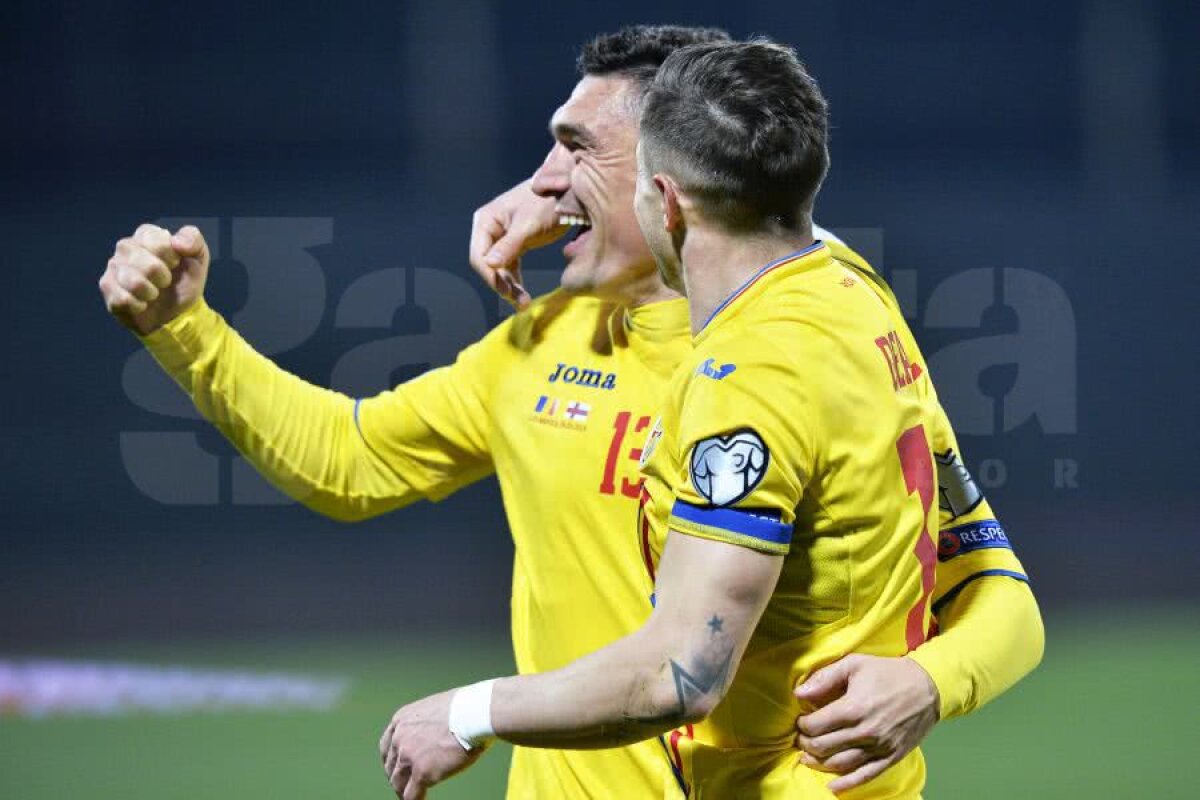ROMÂNIA - INSULELE FEROE 4-1 // GALERIE FOTO Nărăvași cu nimeni! România obține primul succes din preliminarii după o victorie facilă cu Insulele Feroe