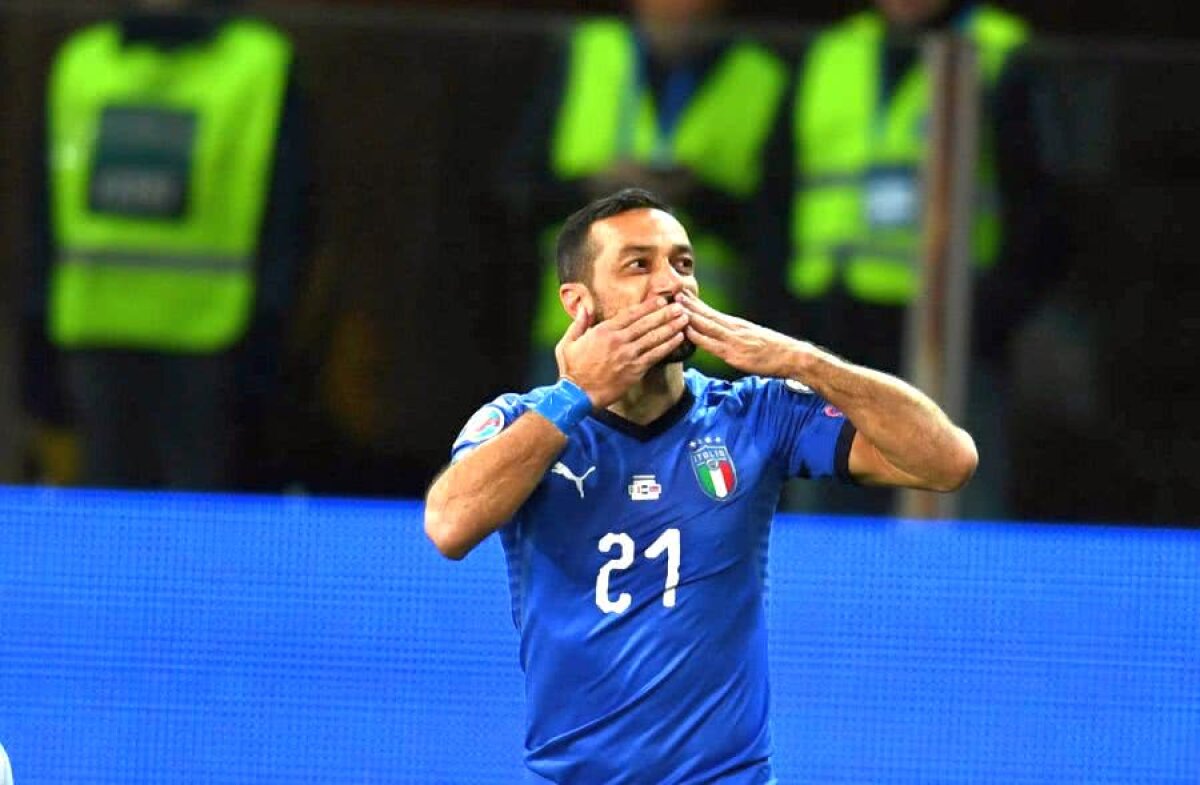Fabio Quagliarella a devenit cel mai în vârstă marcator din istoria naționalei Italiei! 