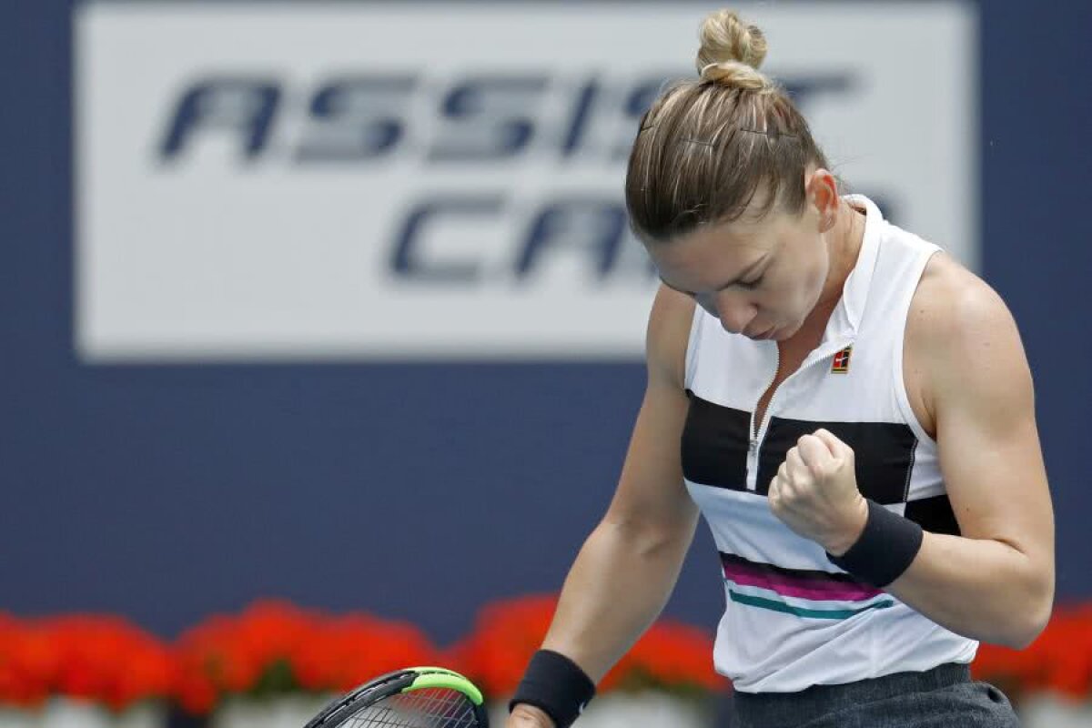 SIMONA HALEP - QIANG WANG 6-4, 7-5 // VIDEO + FOTO Halep, nervi de oțel! A revenit FANTASTIC și e la un singur meci de locul 1 WTA