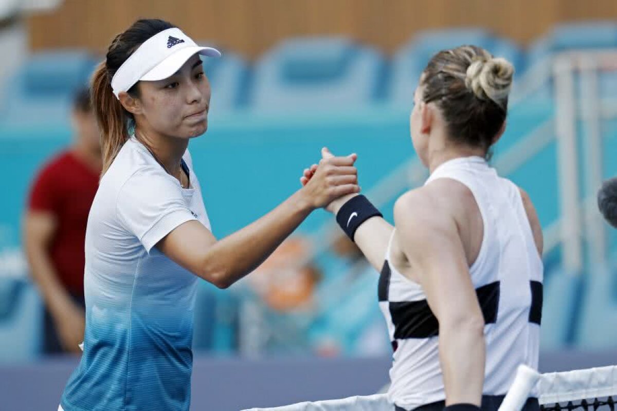 SIMONA HALEP - QIANG WANG 6-4, 7-5 // VIDEO + FOTO Halep, nervi de oțel! A revenit FANTASTIC și e la un singur meci de locul 1 WTA