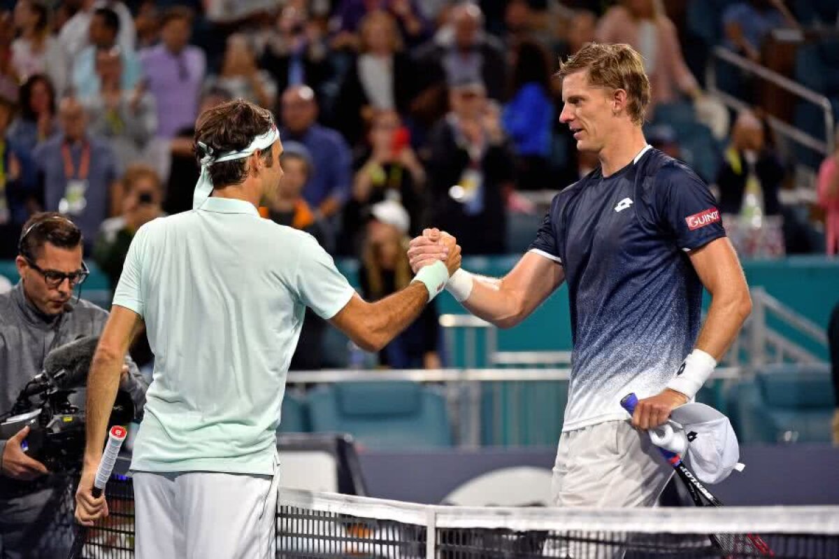 VIDEO + FOTO Roger Federer - Denis Shapovalov, duelul generațiilor din semifinalele turneului de la Miami