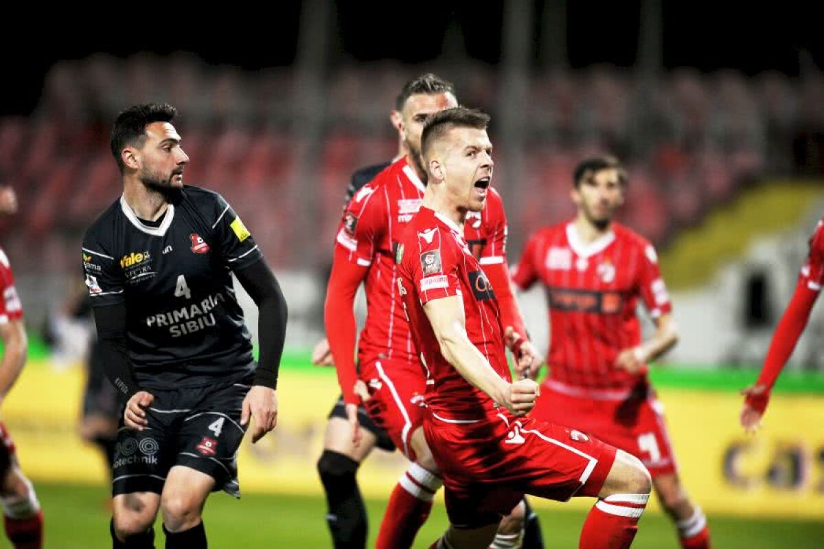 DINAMO - HERMANNSTADT 2-0 // 45 de minute și atât! Dinamo și-a sufocat adversara în prima repriză, dar nu a mai contat după pauză