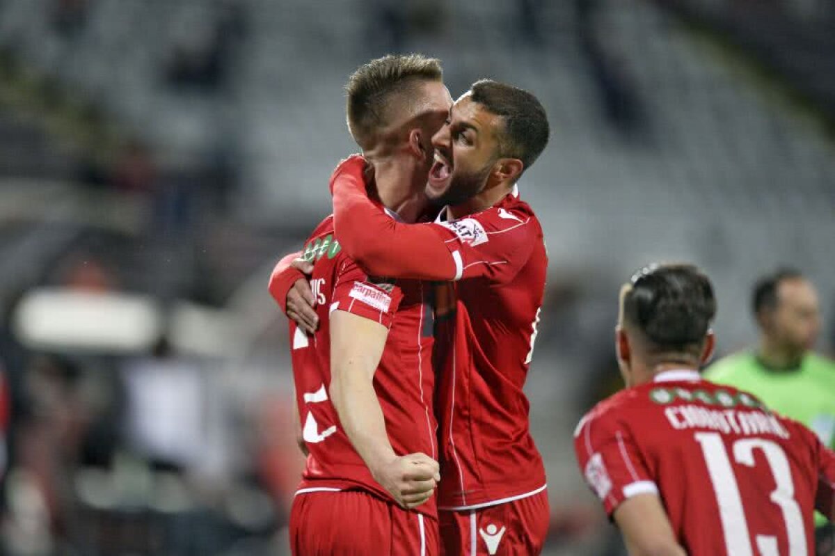 DINAMO - HERMANNSTADT 2-0 // 45 de minute și atât! Dinamo și-a sufocat adversara în prima repriză, dar nu a mai contat după pauză