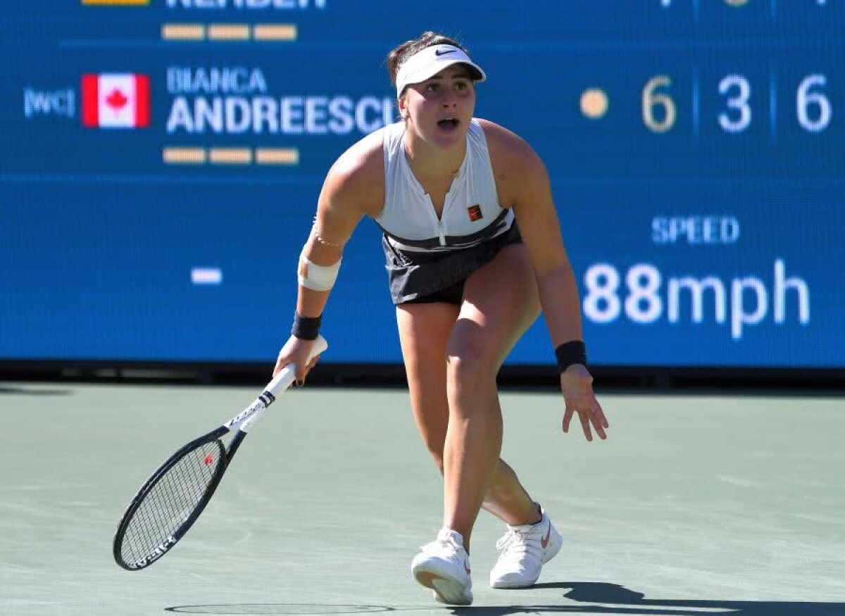 GALERIE FOTO Bianca Andreescu are Canada la picioare! A fost invitată de onoare la meciul lui Alex Mitriță din MLS