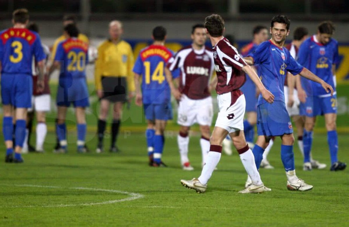 VIDEO+FOTO 13 ani de la „sfertul” istoric dintre Rapid și Steaua » Ce fac acum UEFAntasticii României: numai doi dintre ei mai joacă la nivel înalt