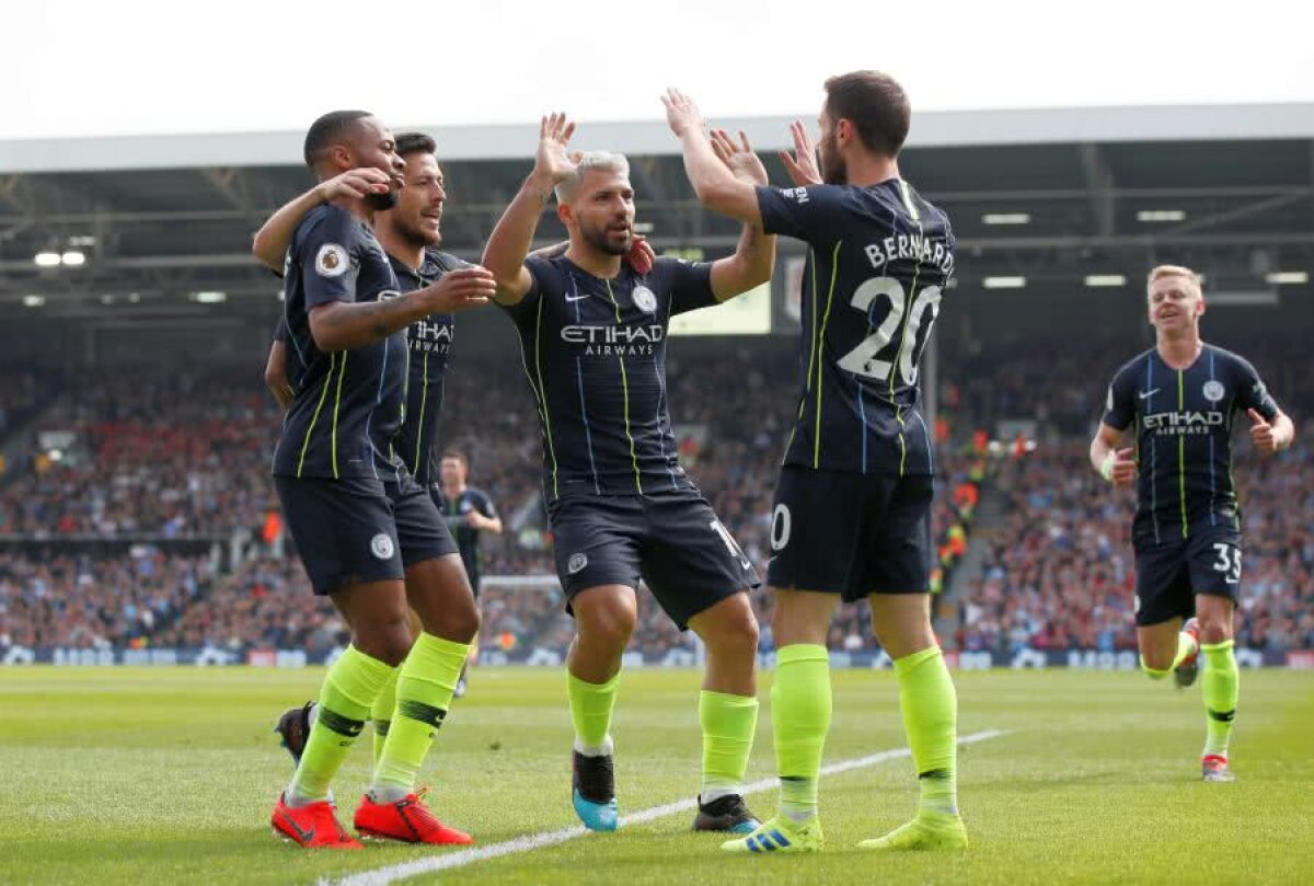 FOTO Fulham - Manchester City 0-2 » Echipa lui Pep Guardiola este din nou lider în Premier League! Meci rezolvat după 27 de minute