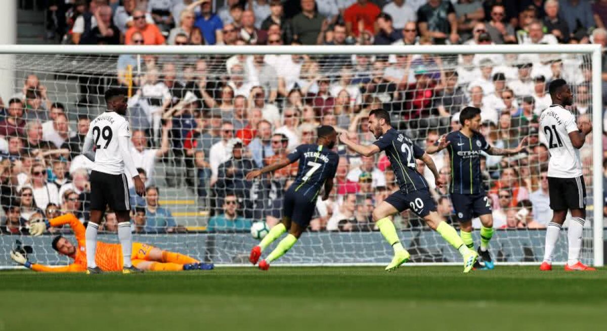 FOTO Fulham - Manchester City 0-2 » Echipa lui Pep Guardiola este din nou lider în Premier League! Meci rezolvat după 27 de minute