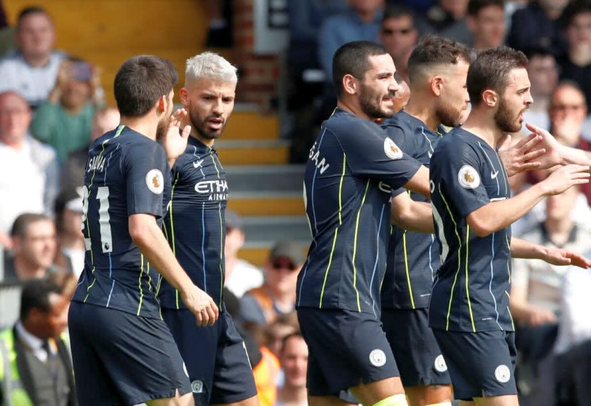 FOTO Fulham - Manchester City 0-2 » Echipa lui Pep Guardiola este din nou lider în Premier League! Meci rezolvat după 27 de minute