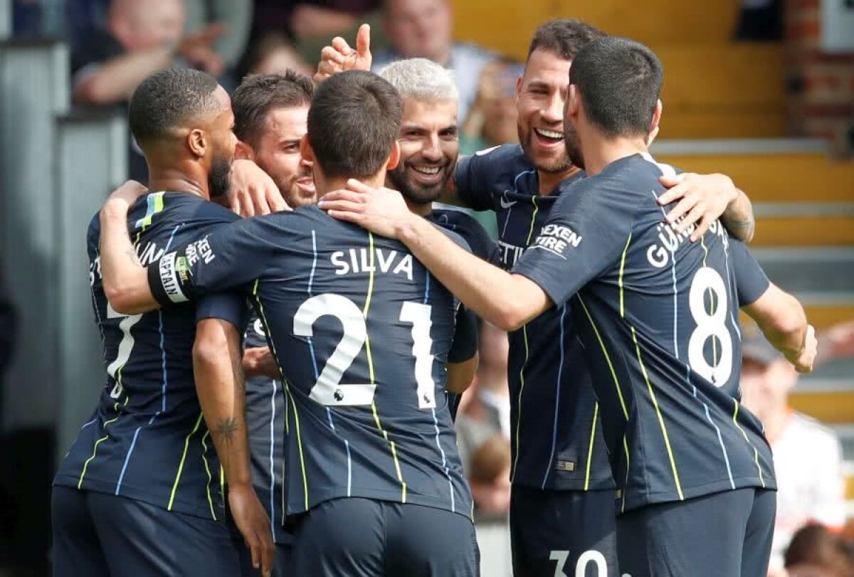 FOTO Fulham - Manchester City 0-2 » Echipa lui Pep Guardiola este din nou lider în Premier League! Meci rezolvat după 27 de minute
