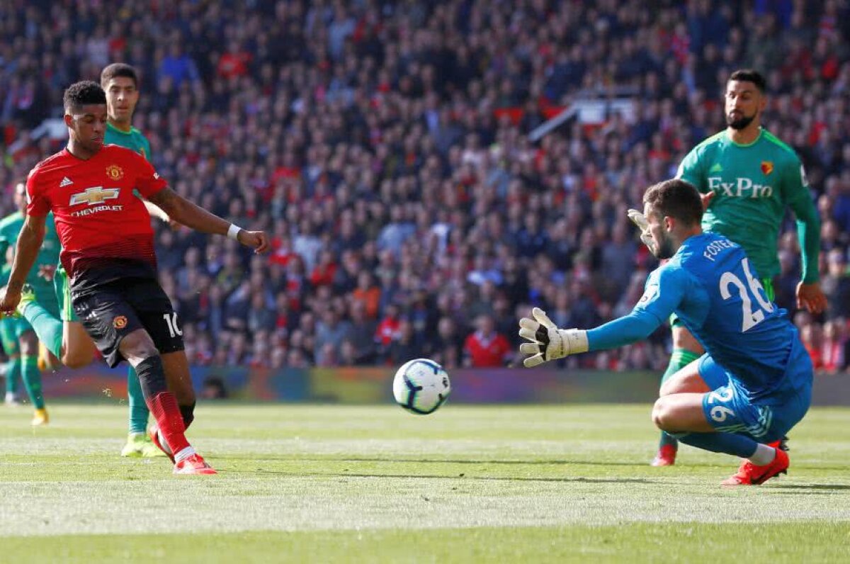 MANCHESTER UNITED - WATFORD 2-1 // United câștigă pe „Old Trafford” și urcă pe locul 4, la egalitate cu Tottenham