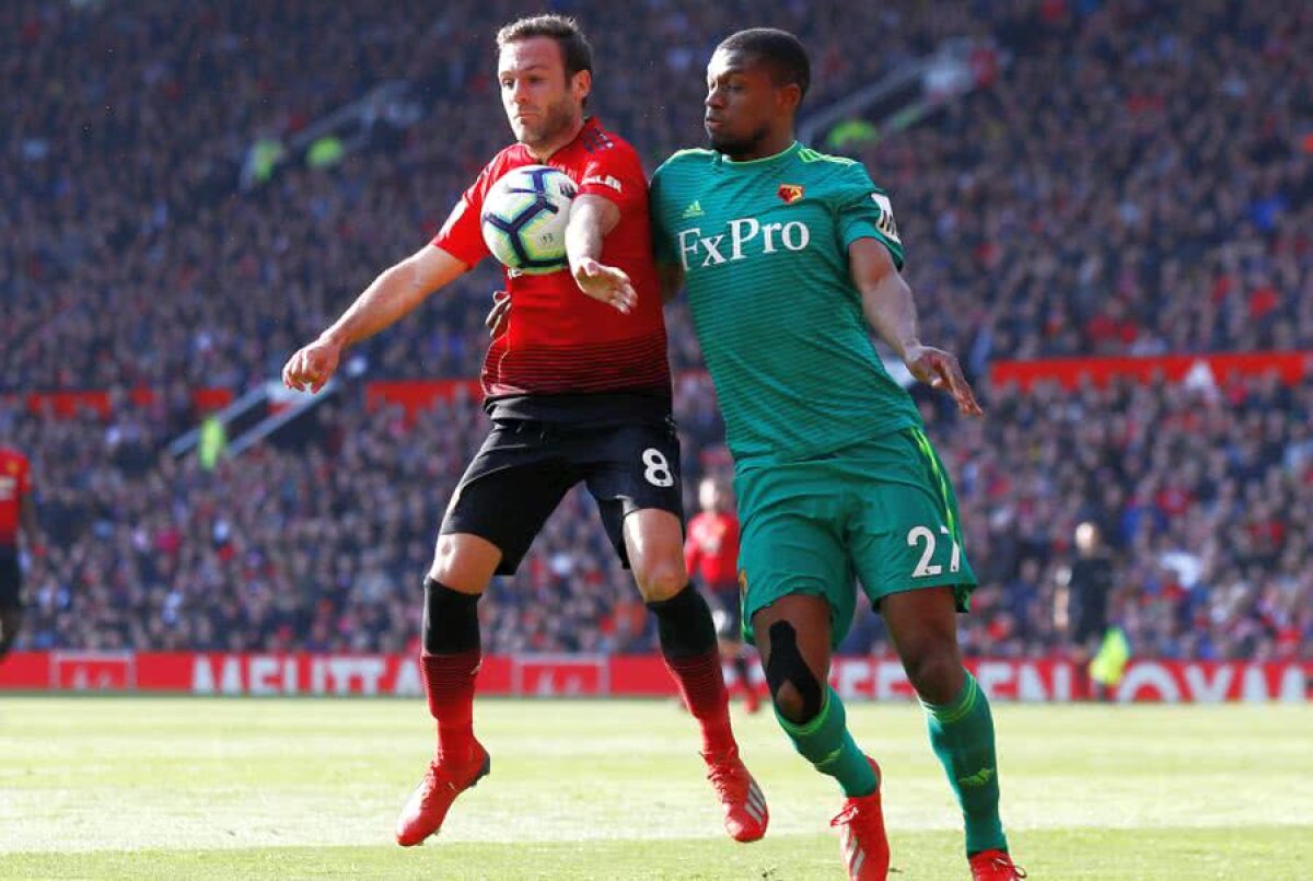 MANCHESTER UNITED - WATFORD 2-1 // United câștigă pe „Old Trafford” și urcă pe locul 4, la egalitate cu Tottenham