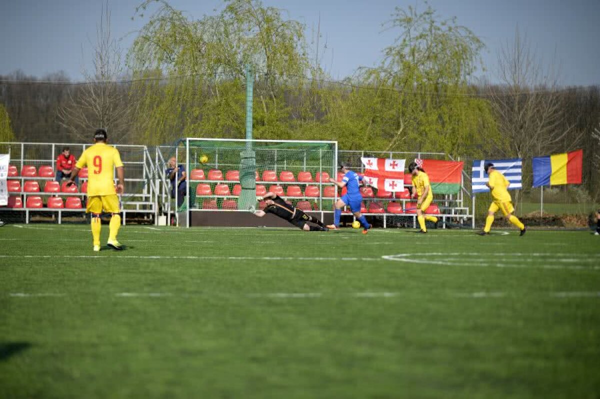 ROMÂNIA - GRECIA 1-1 // FOTO + VIDEO Performanță impresionantă! Naționala de nevăzători s-a calificat Campionatul European + Răzvan Burleanu a fost la meci