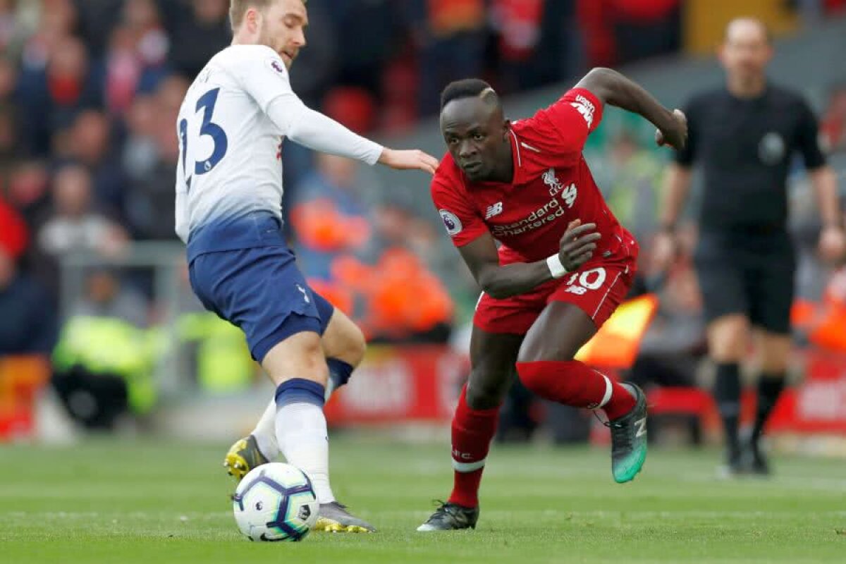 LIVERPOOL - TOTTENHAM 2-1 // FOTO + VIDEO Liverpool, învingătoare în derby-ul din Premier League, după un autogol în minutul 90+3