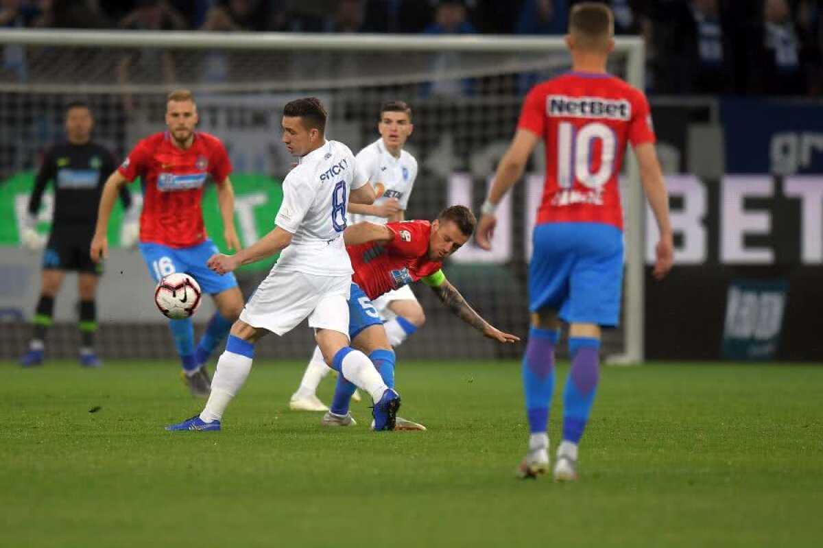 FCSB - CSU CRAIOVA 3-2 // FOTO + VIDEO Dramatism incredibil în derby-ul etapei din play-off: FCSB o învinge pe Craiova, 3-2, într-un meci marcat de erorile uriașe ale lui Hațegan