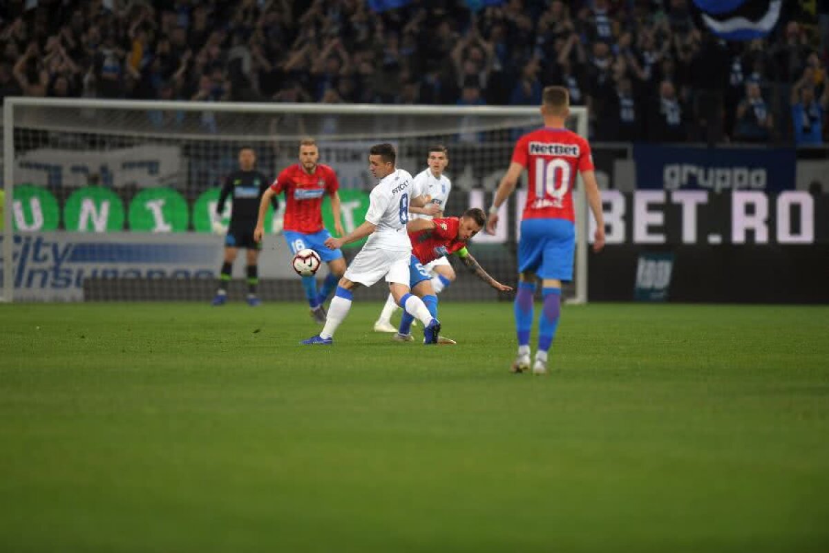 FCSB - CSU CRAIOVA 3-2 // FOTO + VIDEO Dramatism incredibil în derby-ul etapei din play-off: FCSB o învinge pe Craiova, 3-2, într-un meci marcat de erorile uriașe ale lui Hațegan