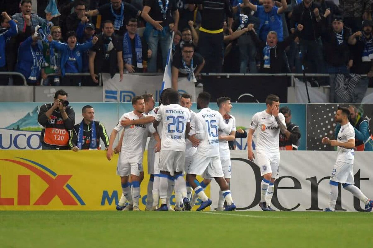 FCSB - CSU CRAIOVA 3-2 // FOTO + VIDEO Dramatism incredibil în derby-ul etapei din play-off: FCSB o învinge pe Craiova, 3-2, într-un meci marcat de erorile uriașe ale lui Hațegan