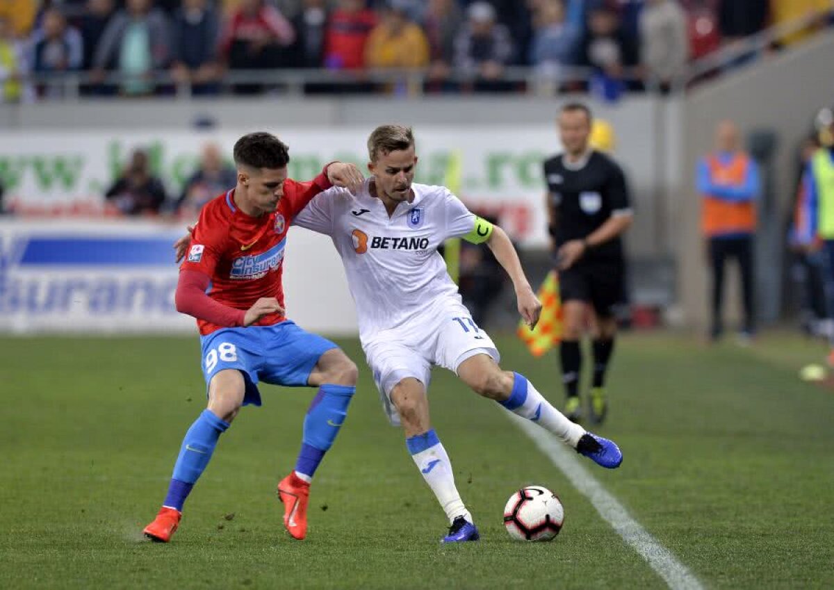 FCSB - CSU CRAIOVA 3-2 // FOTO + VIDEO Dramatism incredibil în derby-ul etapei din play-off: FCSB o învinge pe Craiova, 3-2, într-un meci marcat de erorile uriașe ale lui Hațegan